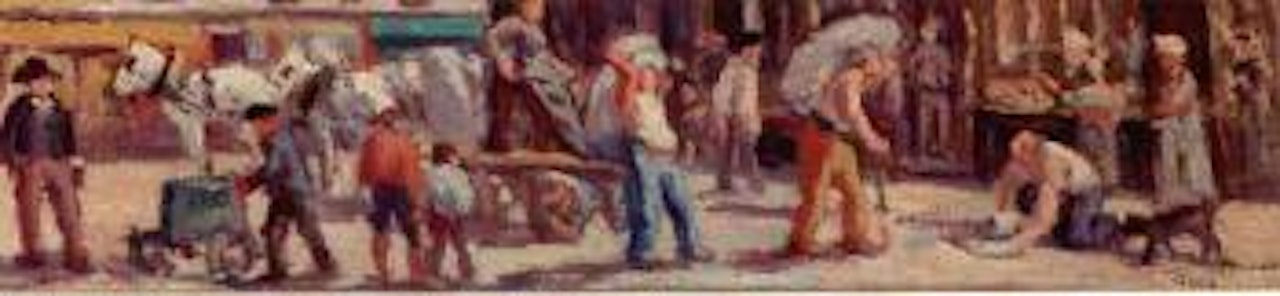 Forts des Halles by Maximilien Luce