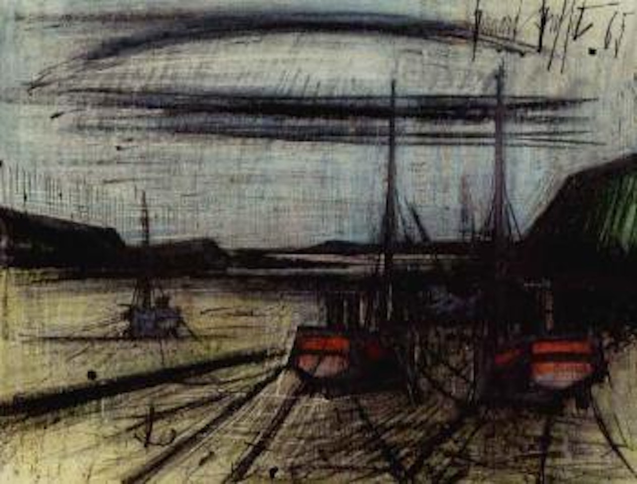 Maree basse by Bernard Buffet