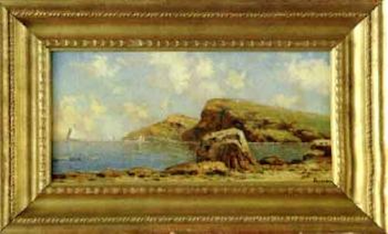 Coastal inlet by Alfred Thompson Bricher