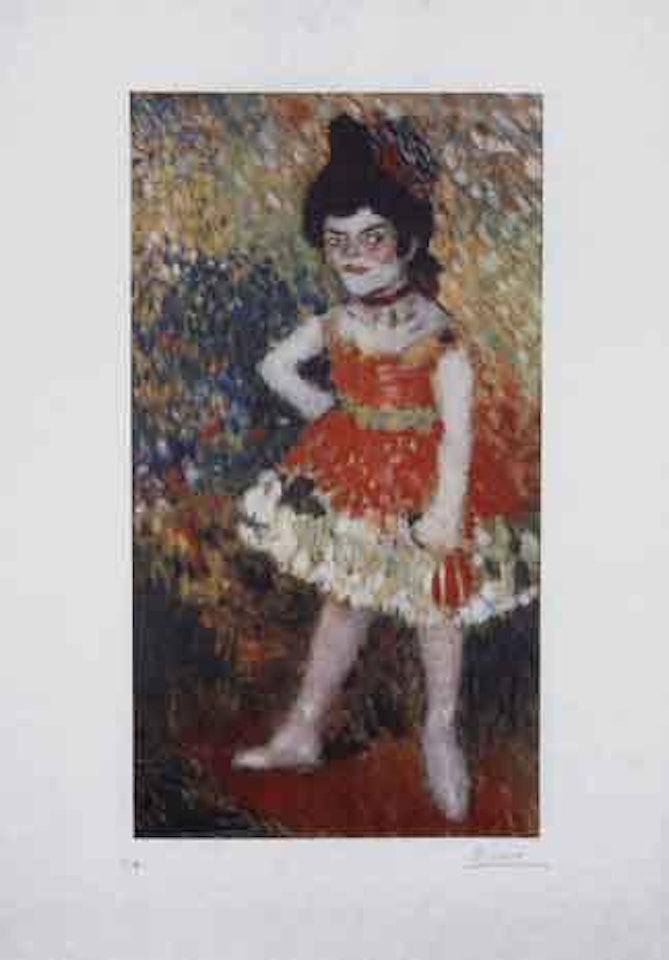 Danseuse nanine by Pablo Picasso