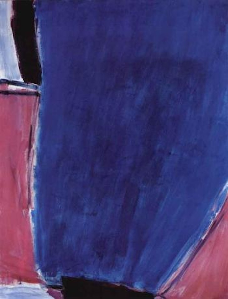 Blue beginning by José Guerrero