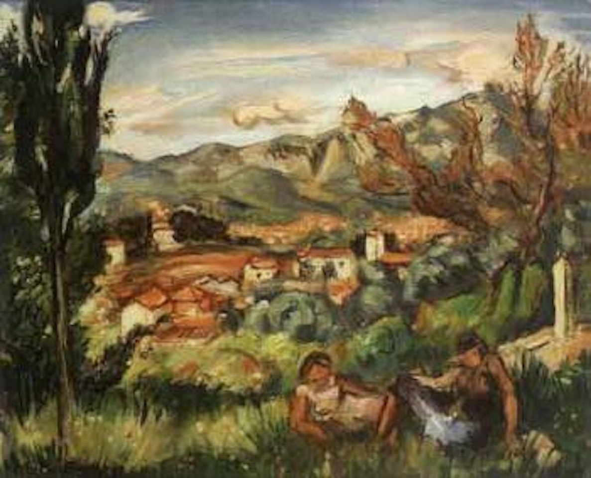 Jardin au Cap-Brun by Othon Friesz