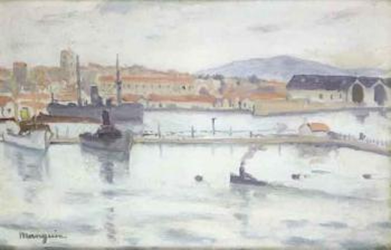 Port de Toulon by Henri Manguin