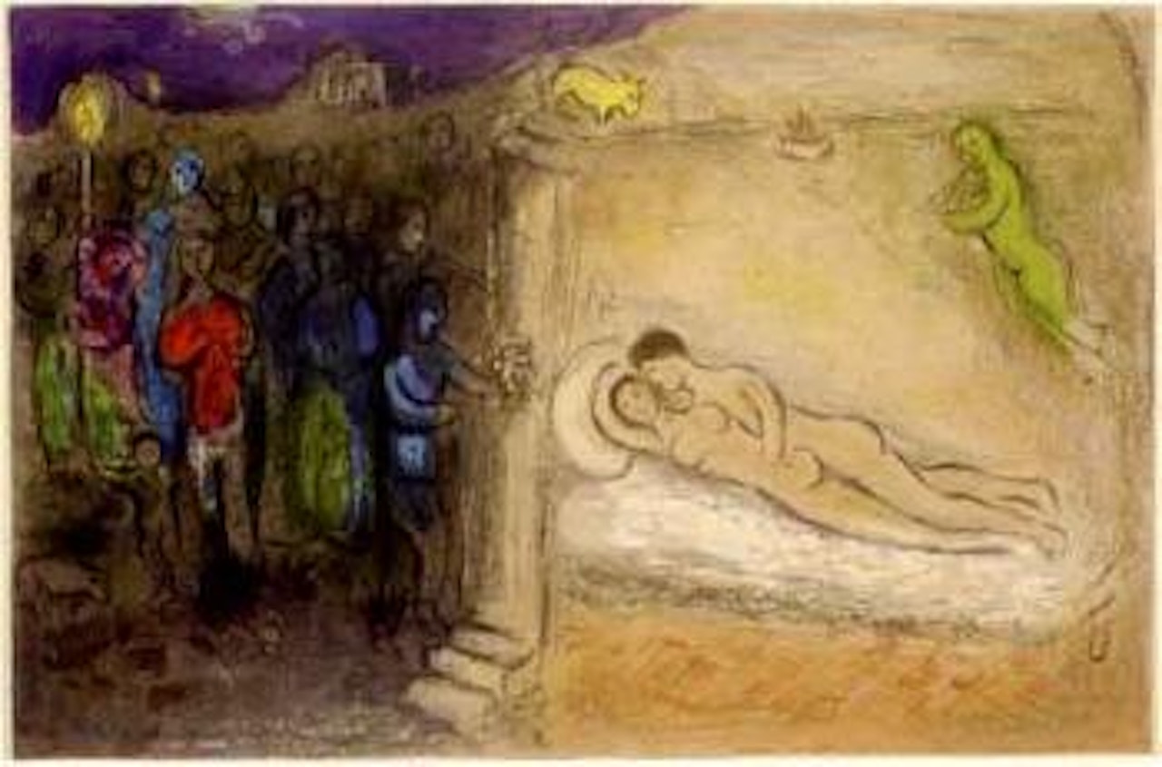 Daphnis and Chloe by Marc Chagall