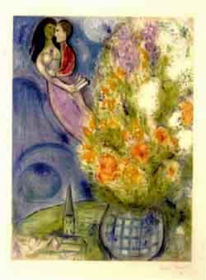 Les coquelicots by Marc Chagall