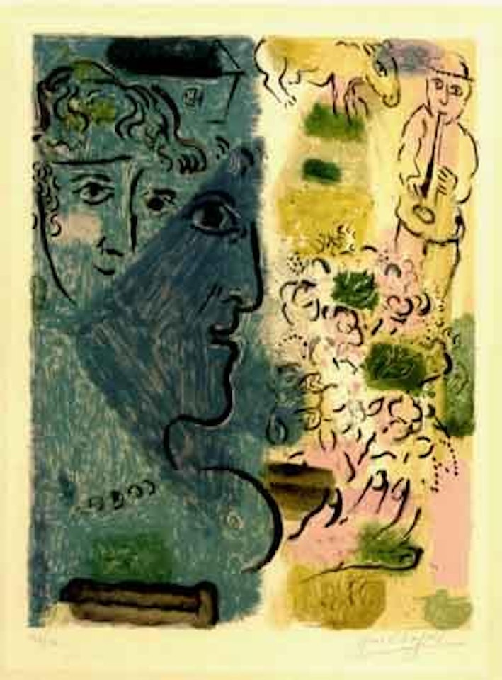 Exhibition poster by Marc Chagall
