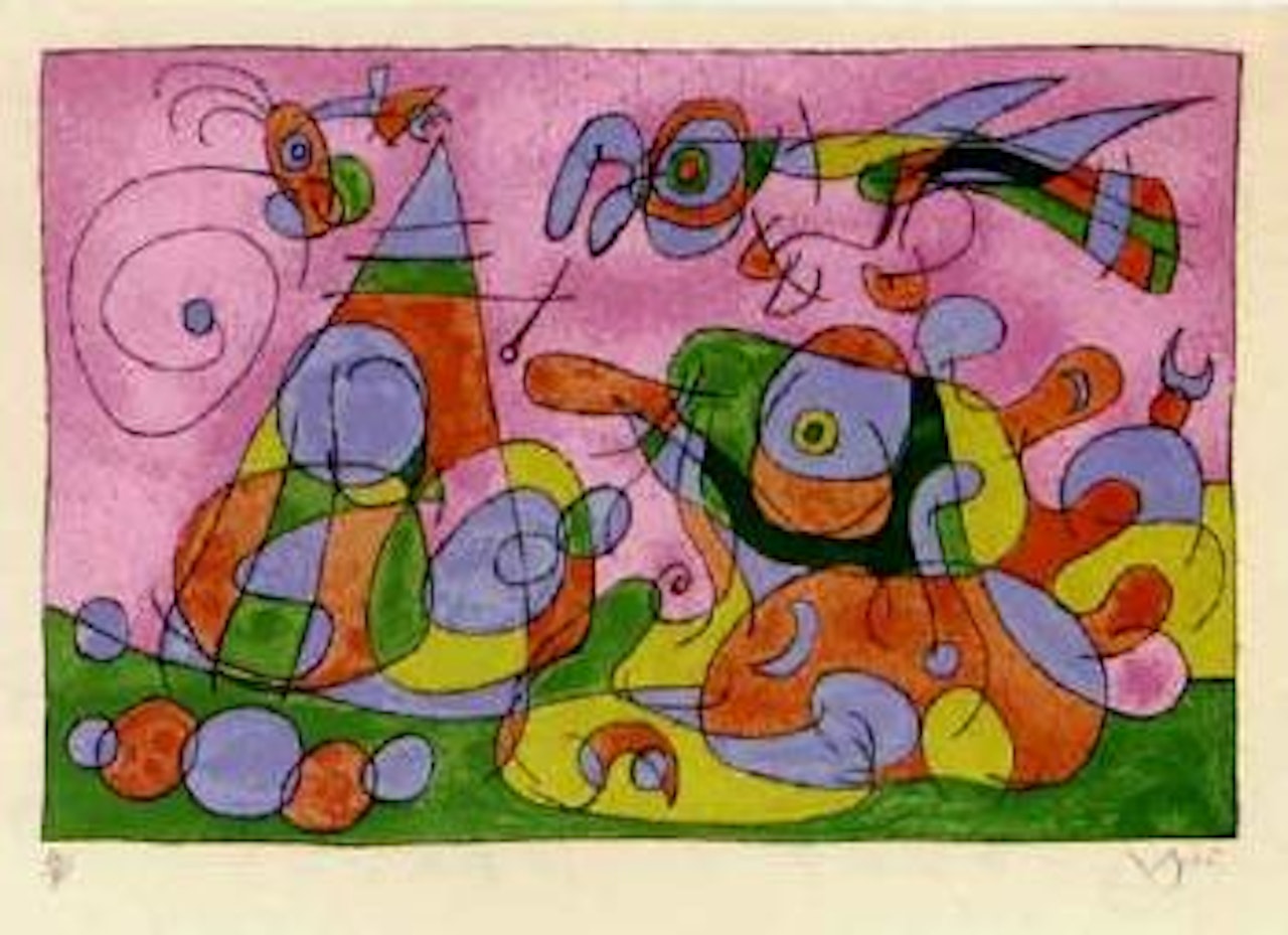 Ubu roi by Joan Miró
