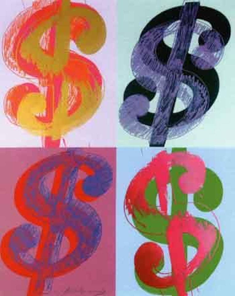 Dollar by Andy Warhol