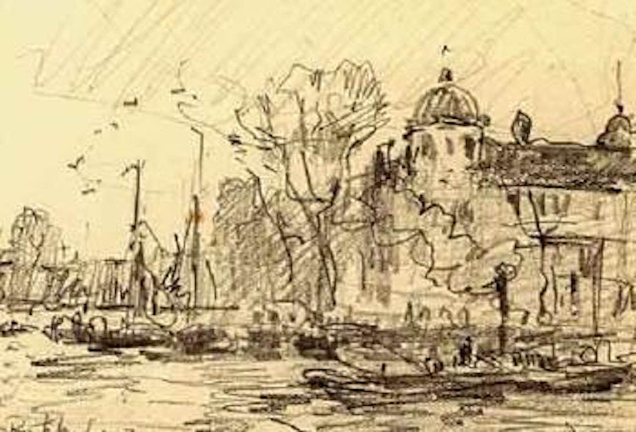 View of the Rotterdam by Kees van Dongen