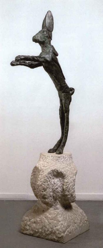 Ball and claw by Barry Flanagan