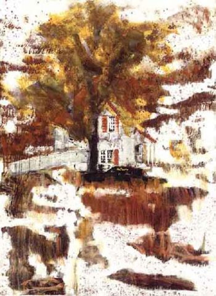 House on Iron Hill by Peter Doig