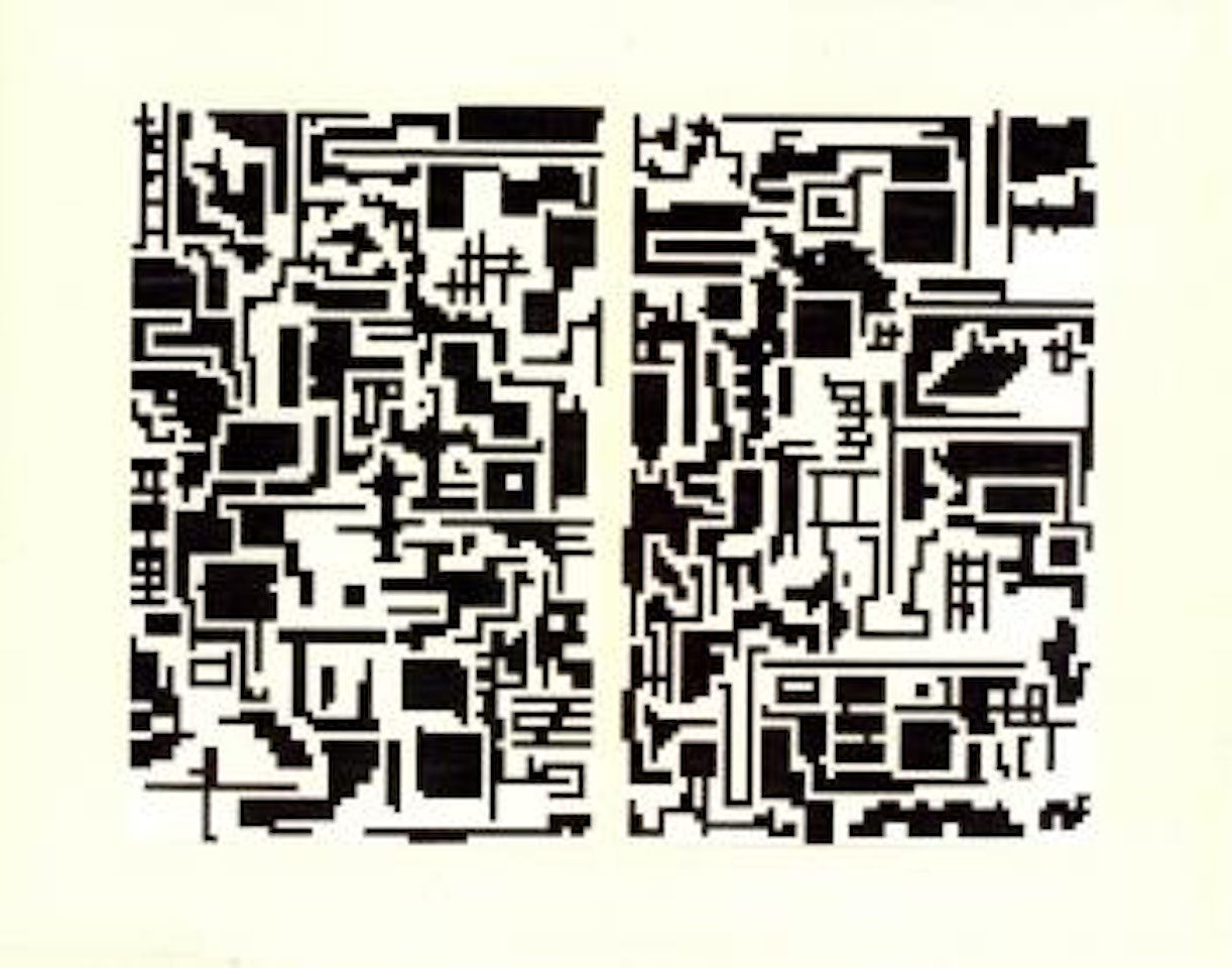Odd and even by Alighiero Boetti