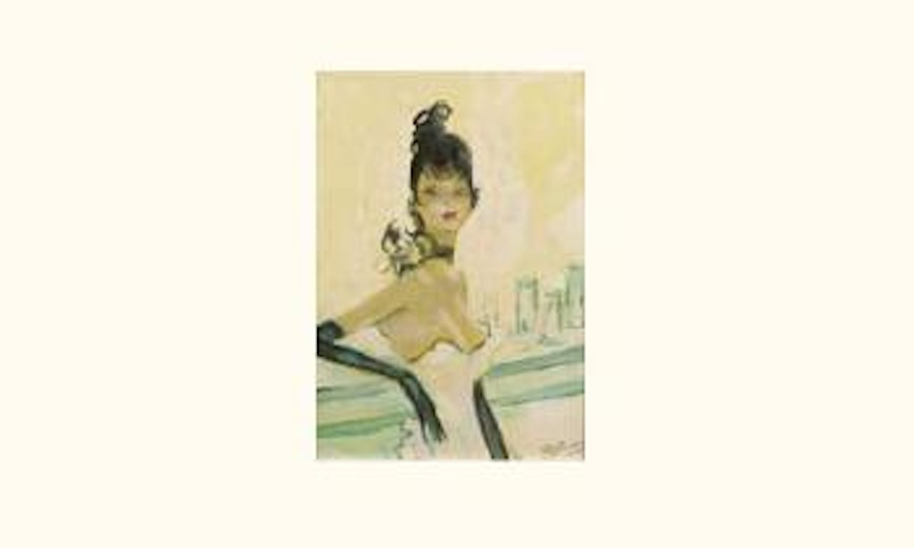 Portrait de Loute by Jean Gabriel Domergue