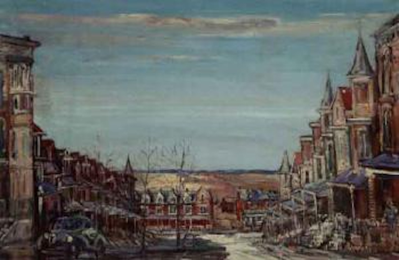 Twelfth Street, Allentown, Pennsylvania by Walter Emerson Baum