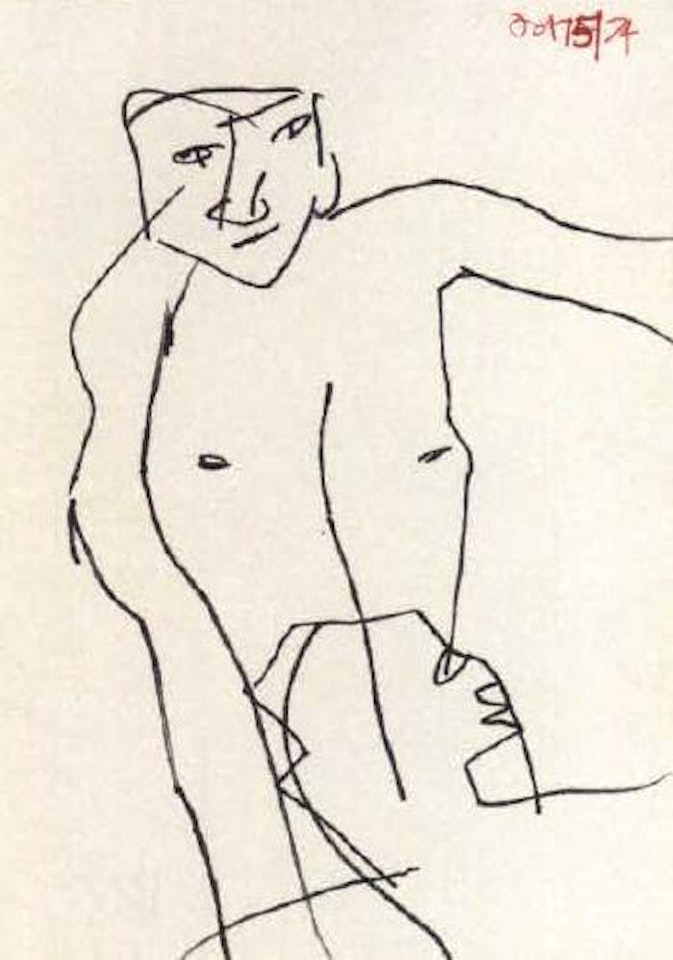 Two figures by Keith Vaughan