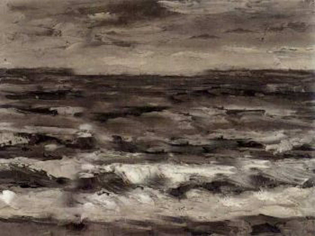 Sea, Angelsea by Kyffin Williams