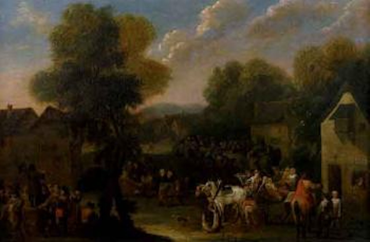Scene de kermesse by Pieter Bout