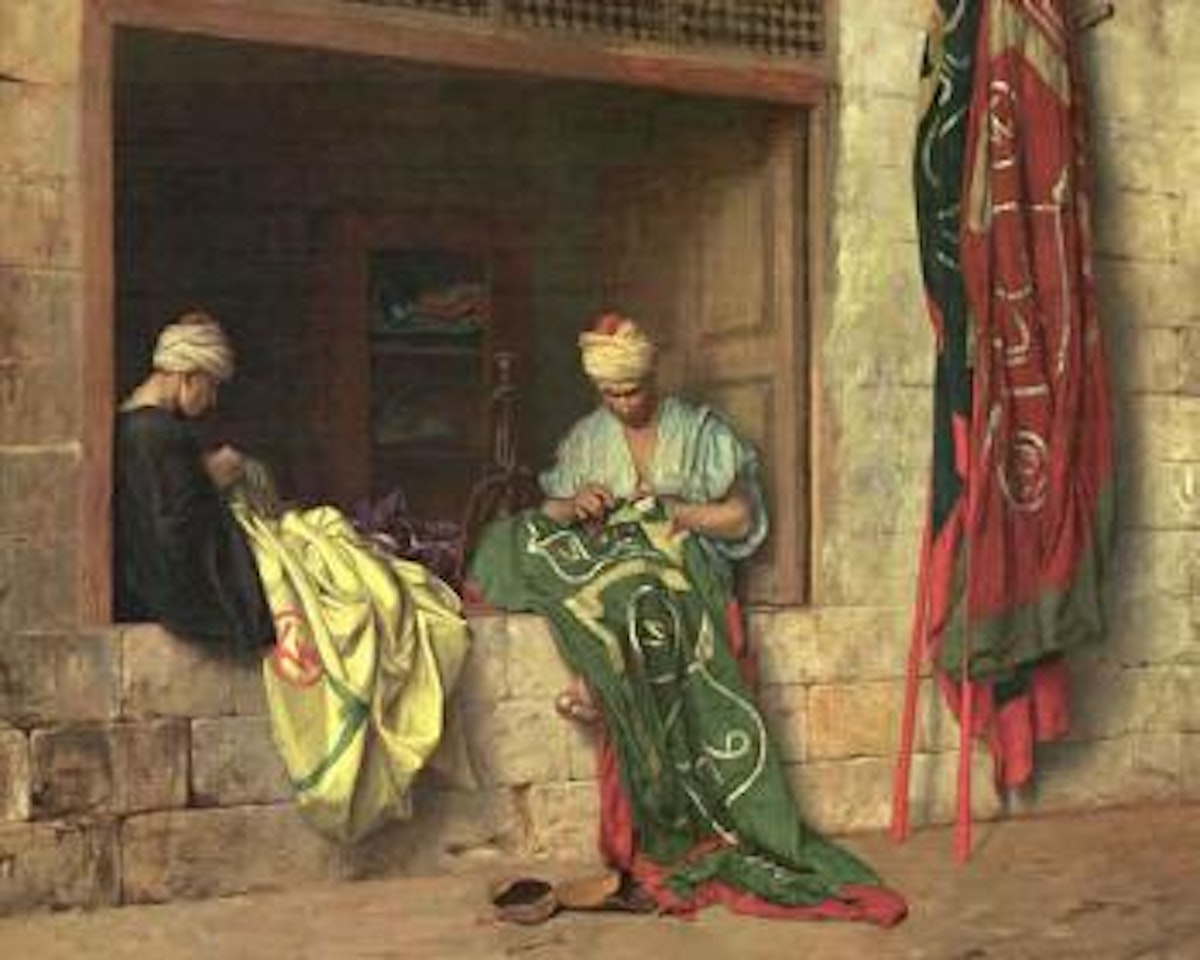 Flag makers by Jean Léon Gérome