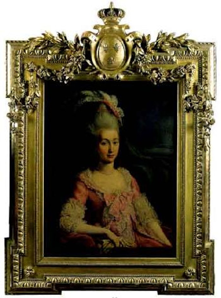 Portrait presume de la Comtesse d'Artois by French School