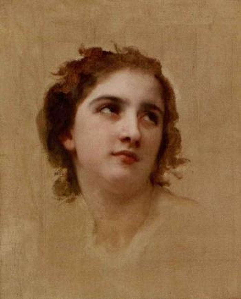 Young girl by William-Adolphe Bouguereau