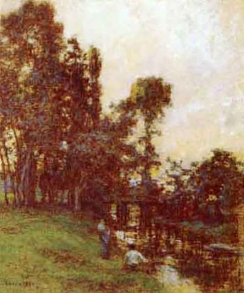 Fishermen by Léon Augustin Lhermitte