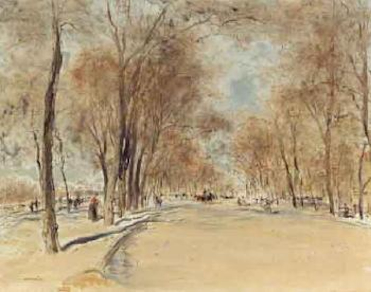 Quai d'Orsay, Paris by Jean Francois Raffaelli
