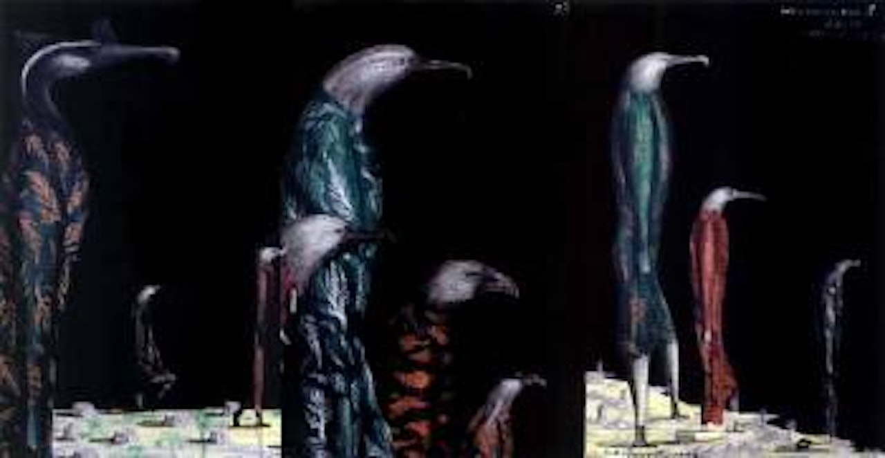 Watching for buller - costume design by Bill Hammond