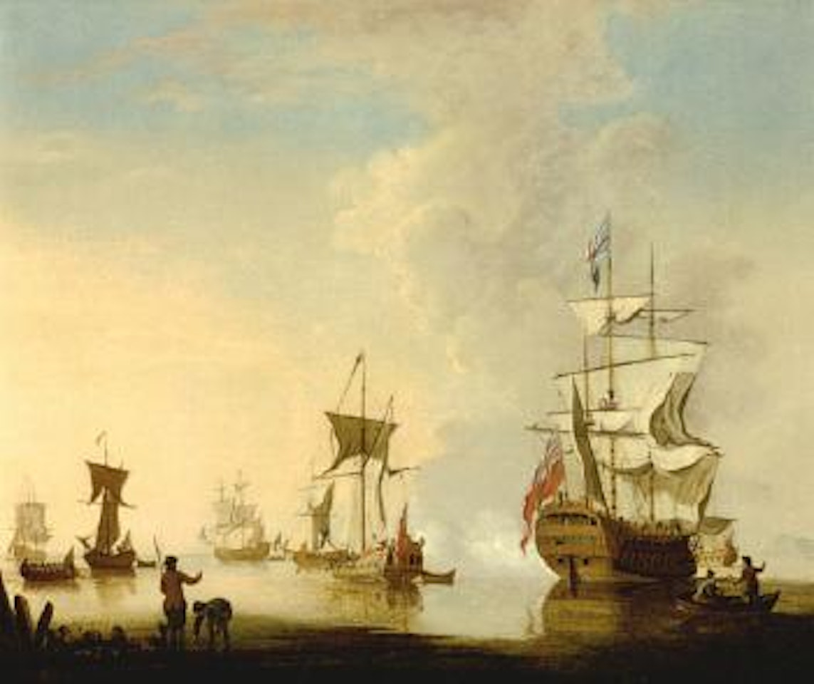 Morning gun by Francis Swaine