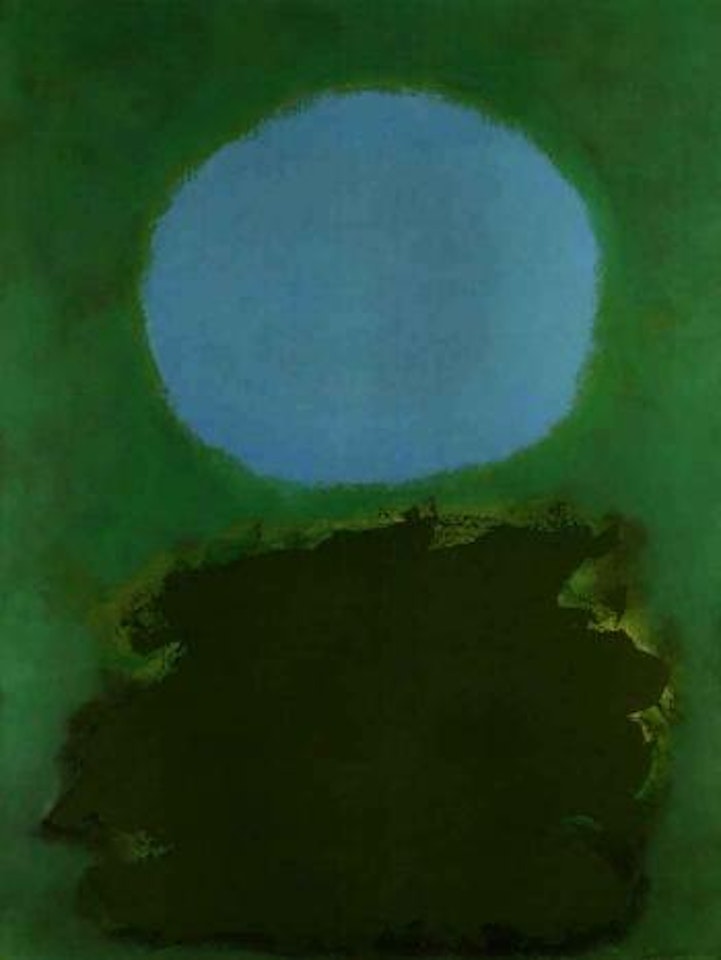 Green mood by Adolph Gottlieb