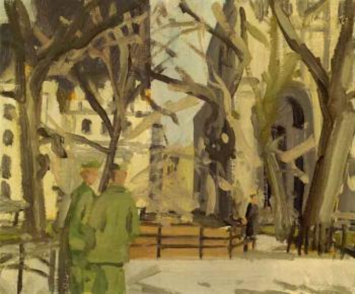 Madison Square Park by Alex Katz