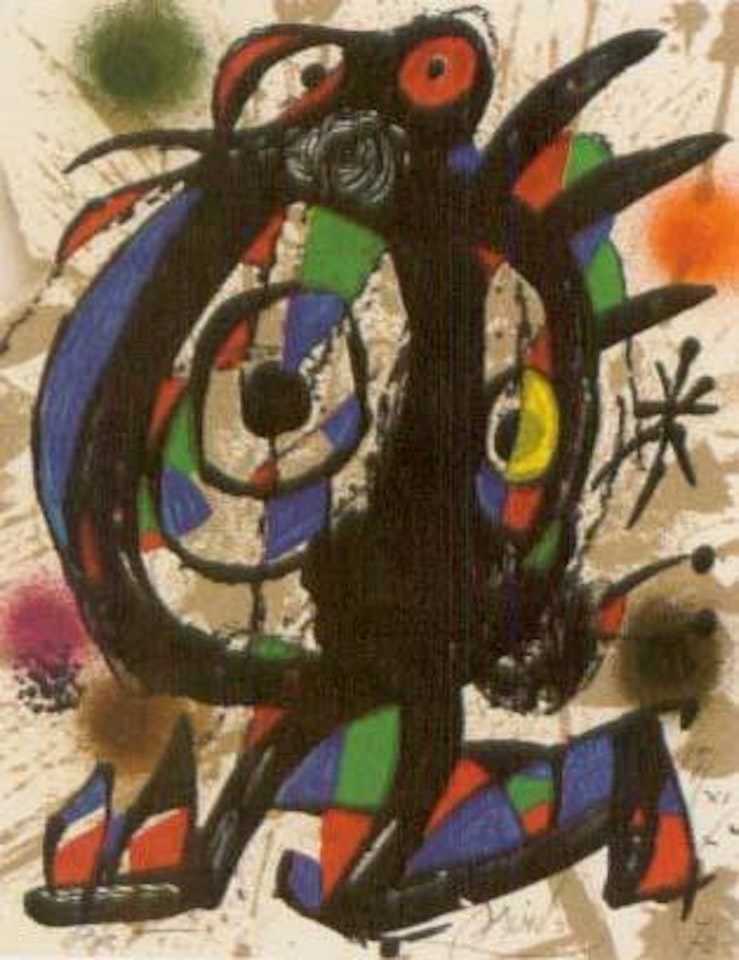 Joan Miro lithograph III by Joan Miró