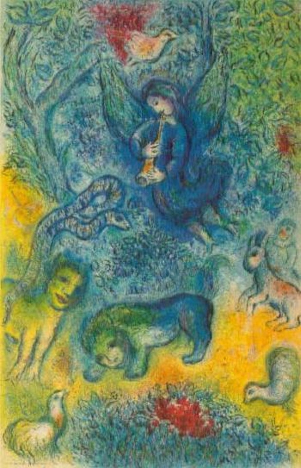 Magic flute by Marc Chagall
