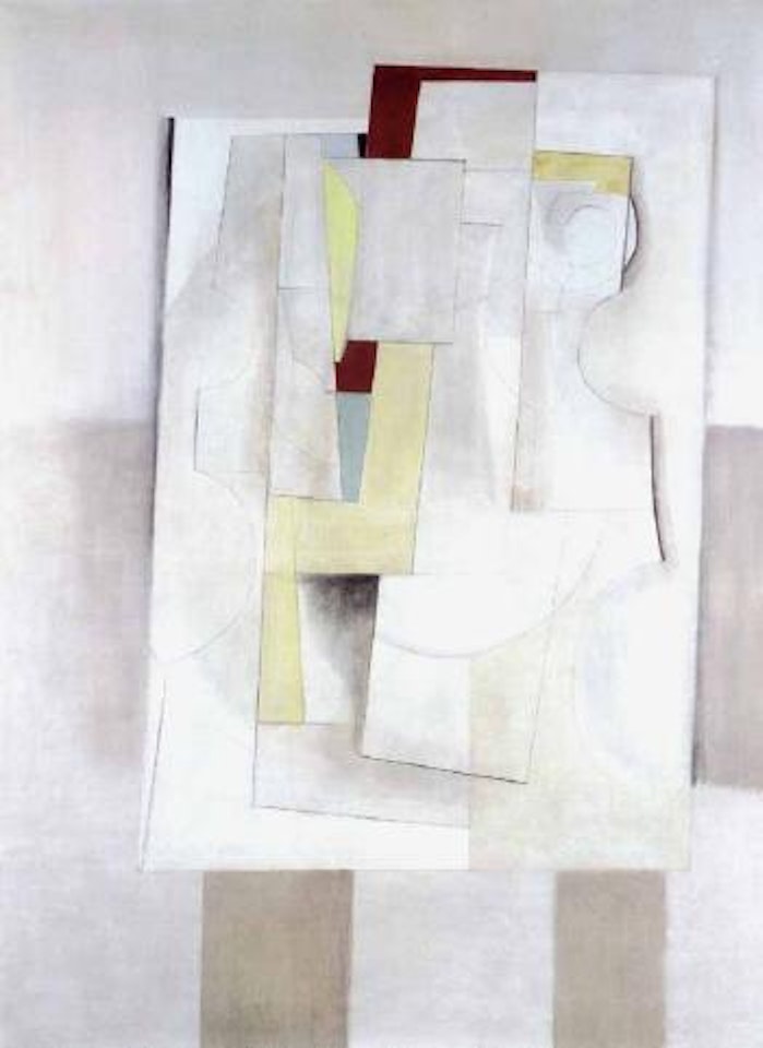 Still life blue by Ben Nicholson, O.M.