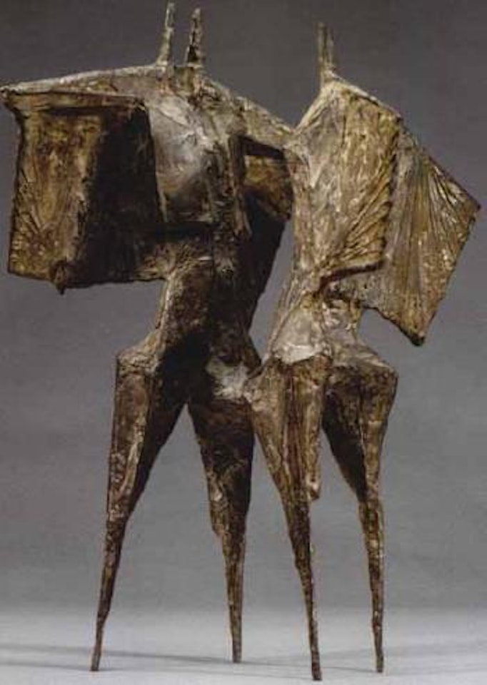 Winged figures by Lynn Chadwick