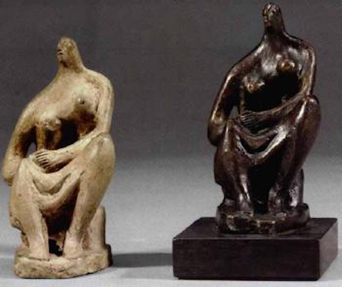 Seated figure by Henry Moore