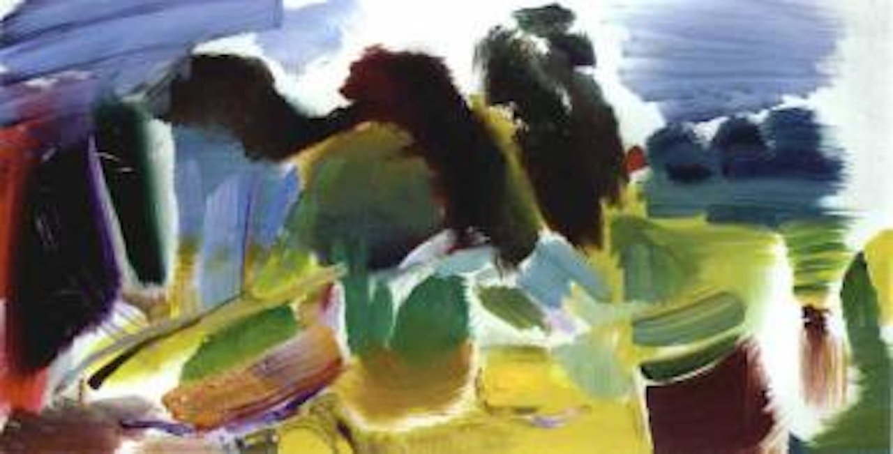 Footbridge to Stillwater by Ivon Hitchens