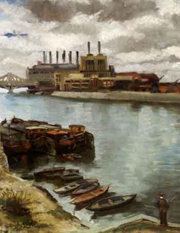 East River, New York by Hayley Lever