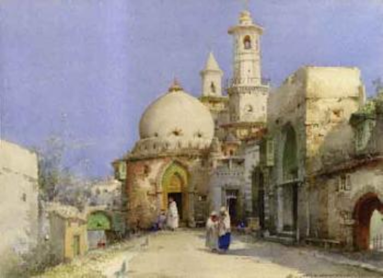 Minarets in Algiers by Noel Harry Leaver