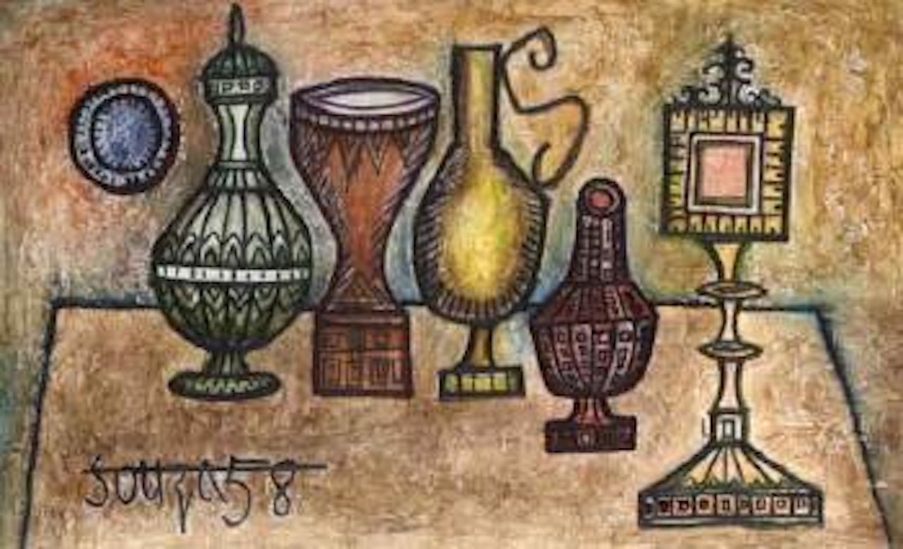 Still life by Francis Newton Souza