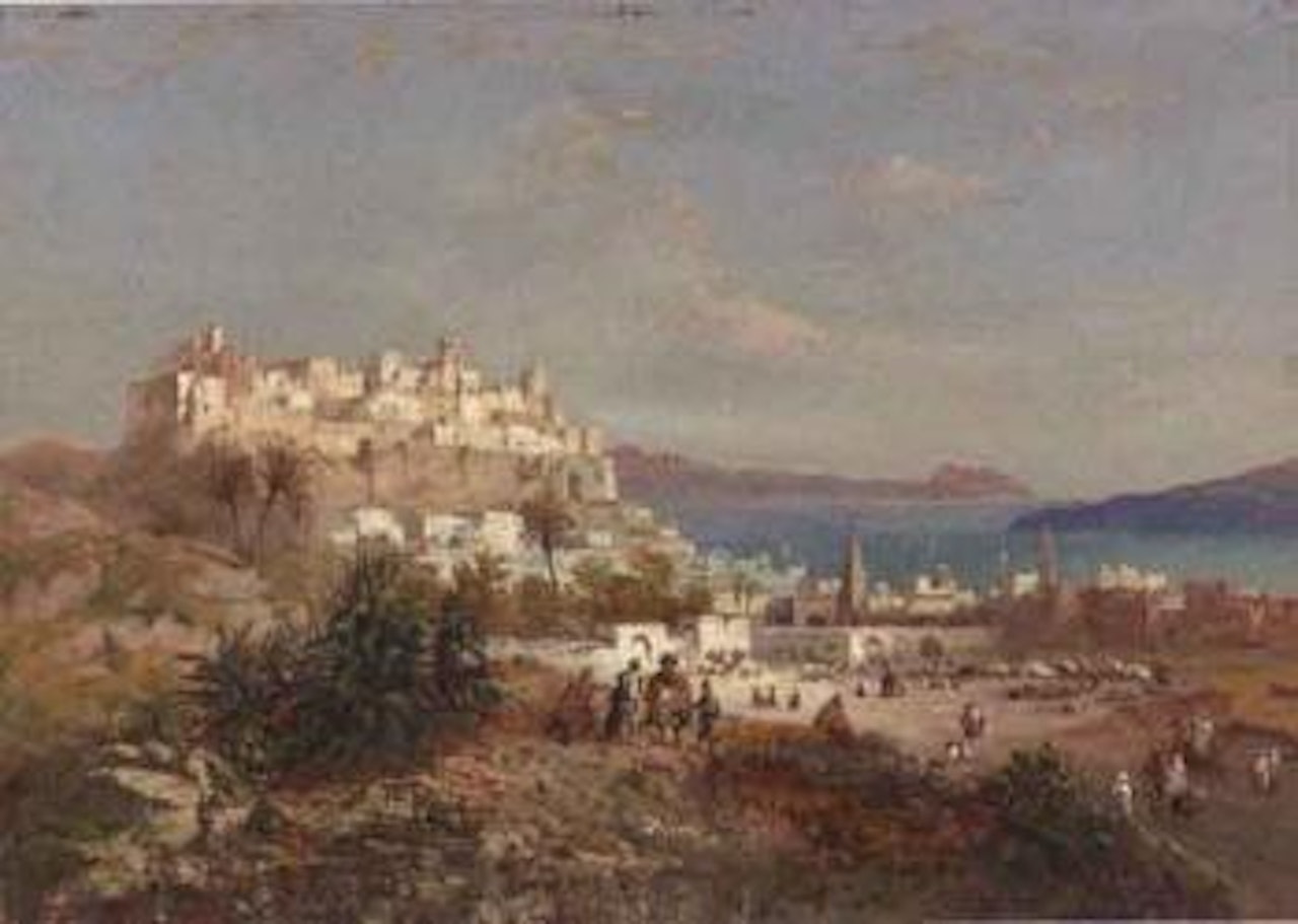 Spanish fort, Bizerte, Tunisia by Carlo Bossoli