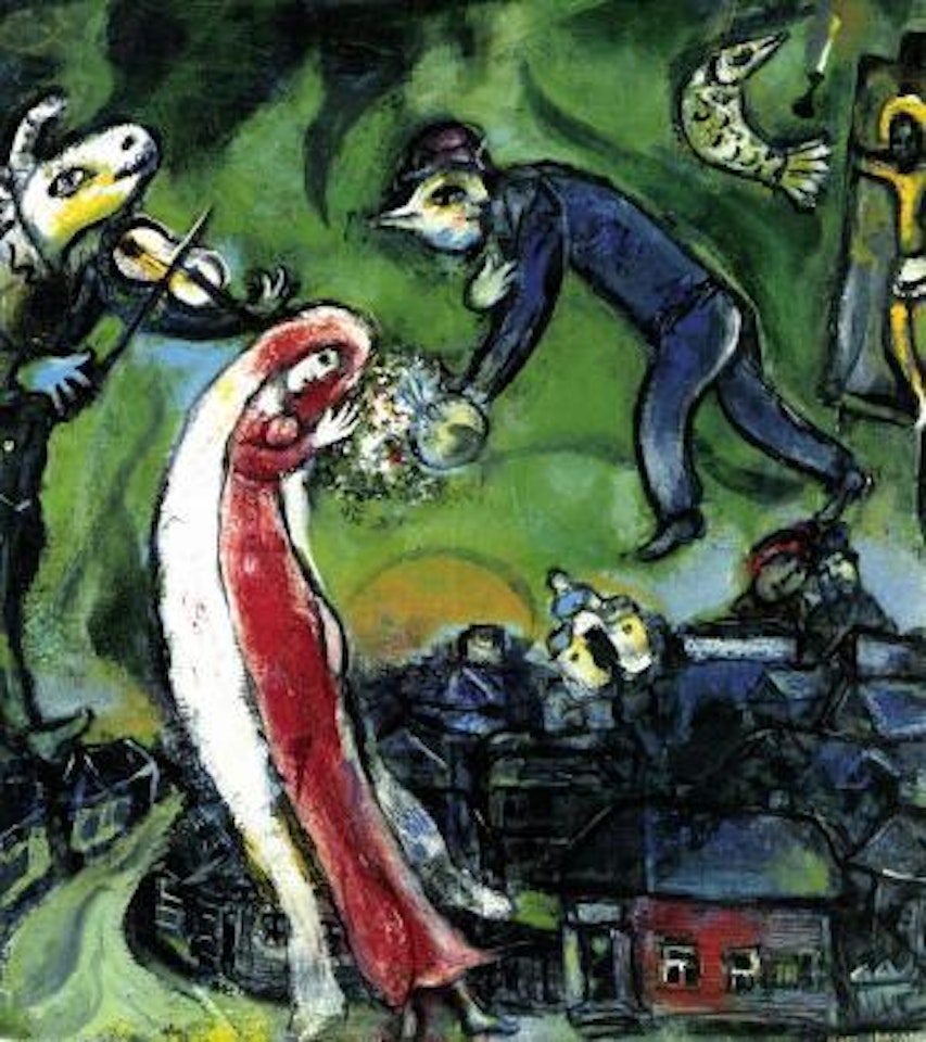 L'annonciation by Marc Chagall