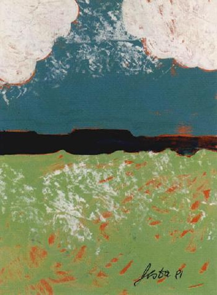 Landscape by Tano Festa