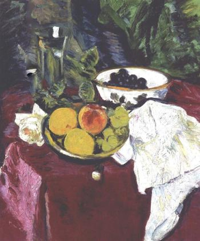 Red cloth by George Leslie Hunter
