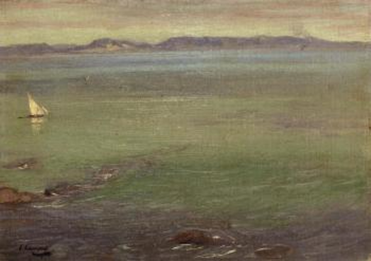Coastal scene by John Lavery