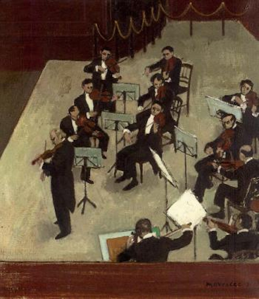 Yeheudi Menuhin plays Bach by Alberto Morrocco