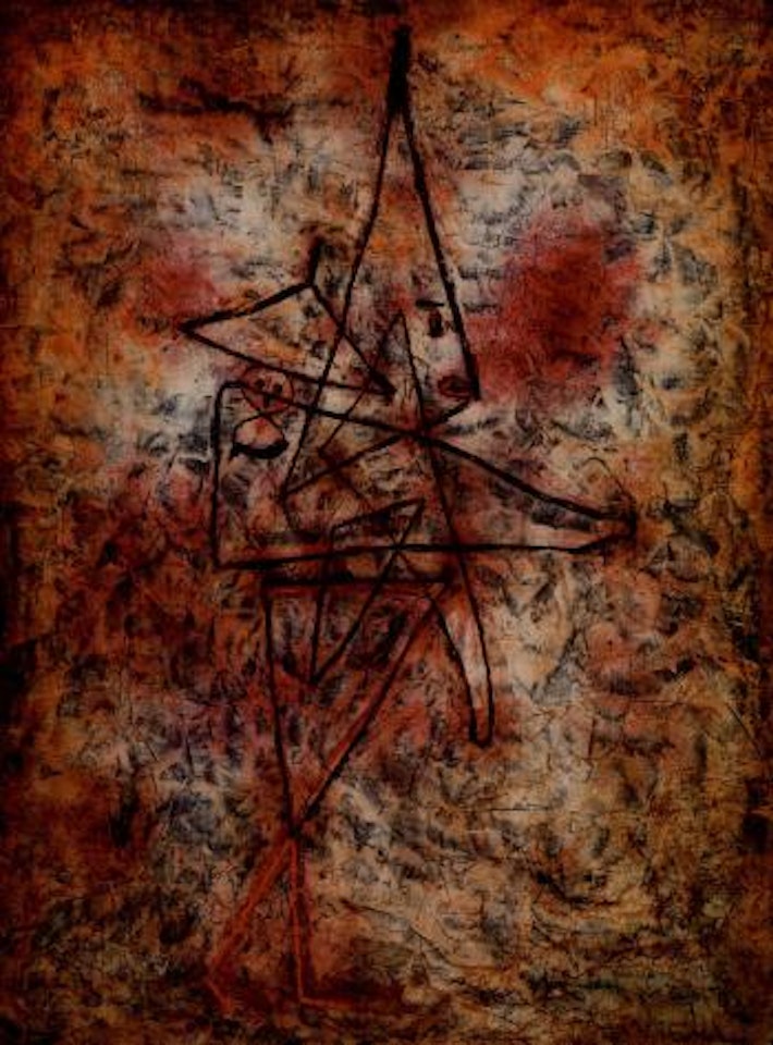 Clown and child by Paul Klee