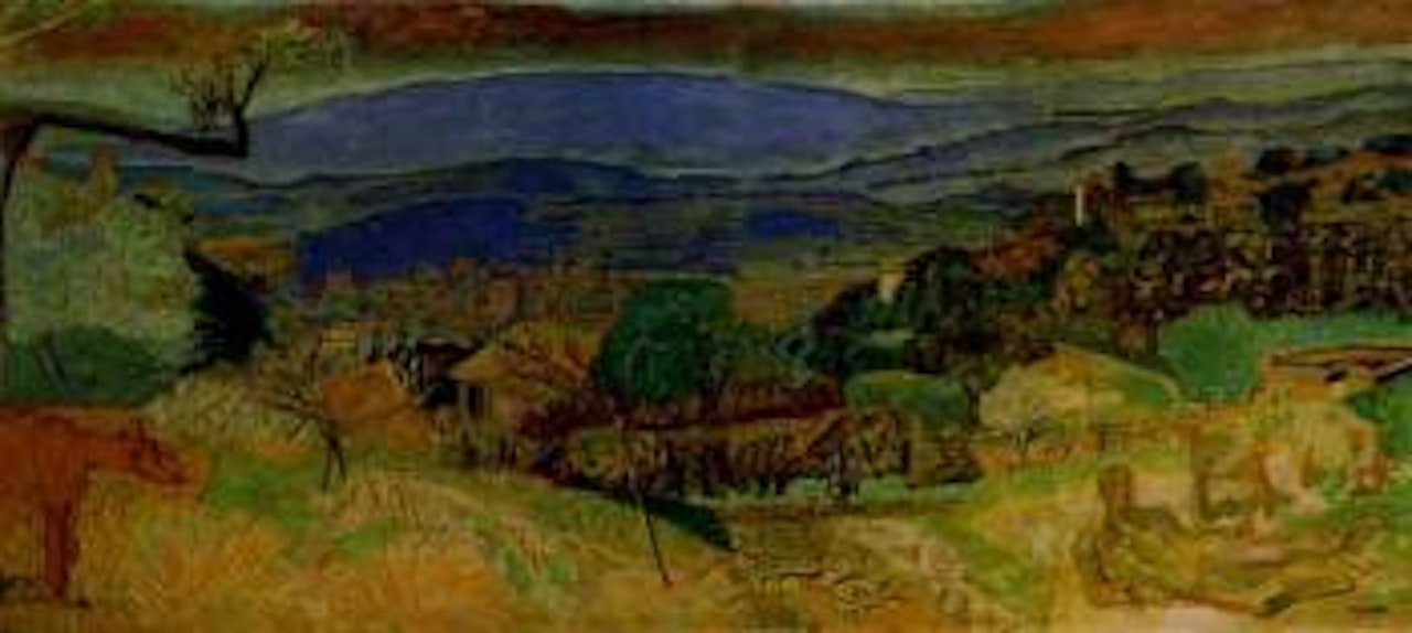 Paysage du Cannet by Pierre Bonnard
