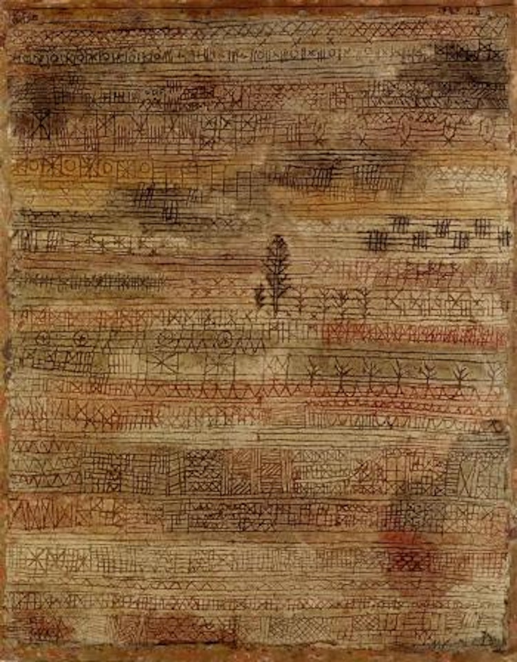 Young garden by Paul Klee