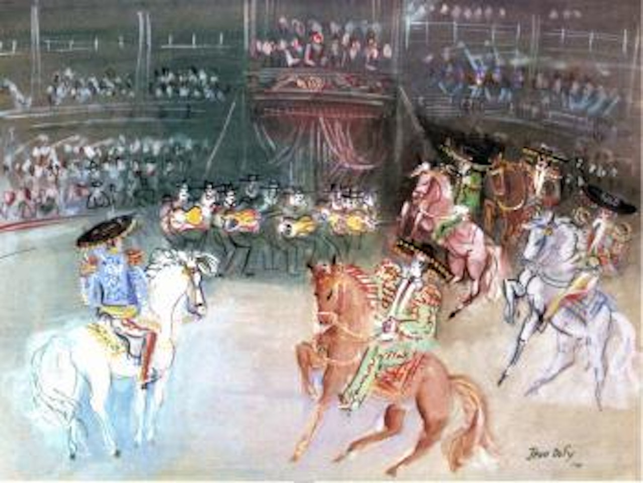 Parade Mexicaine by Jean Dufy