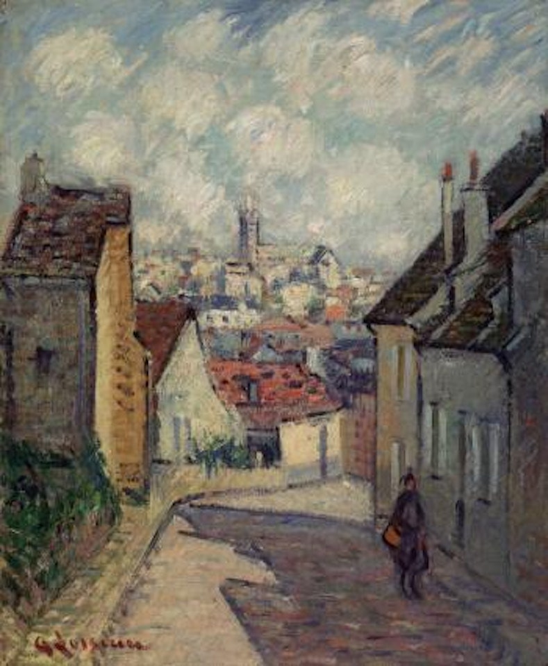 Rue a Pontoise by Gustave Loiseau